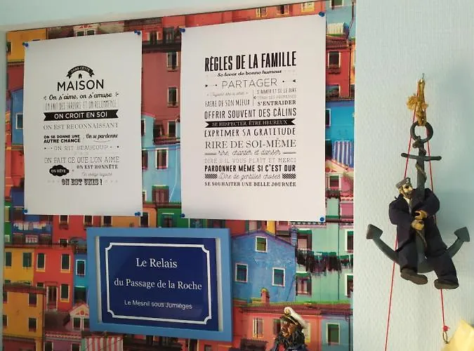 Bed & Breakfast Chambres D'hotes Le Relais Du Passage De La Roche Le Mesnil-sous-Jumieges
